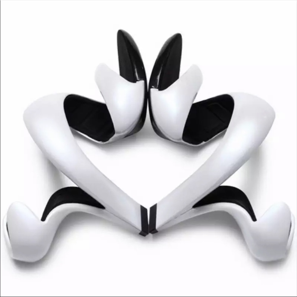 LIEKE PVC SCULPTURED HEEL SANDALS